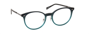 nine eyewear 2743 Brillestel (Form: Panto - Farve: Blå)
