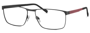 Titanflex 820885 Brillestel (Form: Firkantet - Farve: Grå)