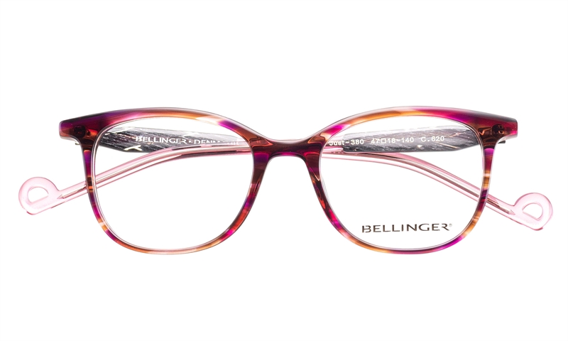 BELLINGER JUST-380 Brillestel (Form: Cat Eye - Farve: Brun)