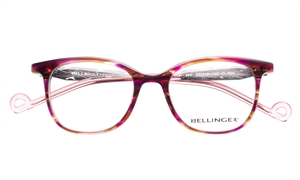 BELLINGER JUST-380 Brillestel (Form: Cat Eye - Farve: Brun)