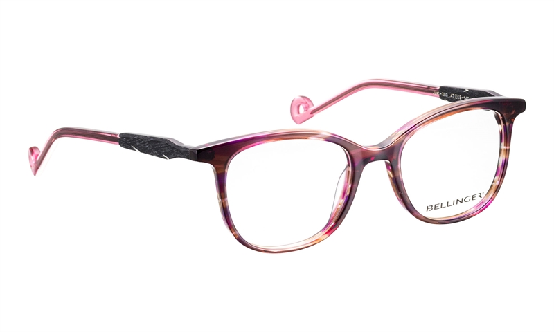 BELLINGER JUST-380 Brillestel (Form: Cat Eye - Farve: Brun)