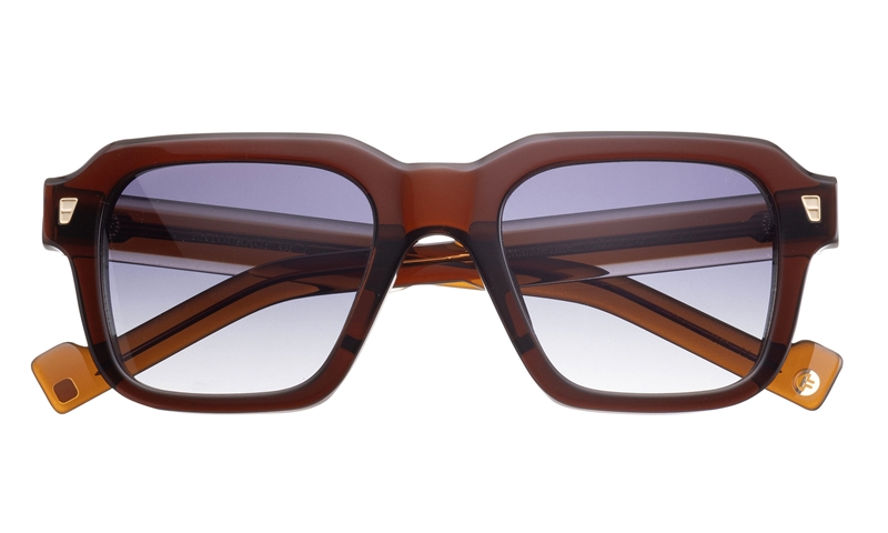 ENTOURAGE OF 7 MANDEVILLE Solbrille (Form: Firkantet - Farve: Brun)