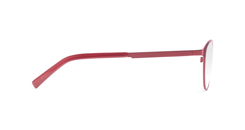 FLEYE Emma Brillestel (Form: Oval - Farve: Rød)