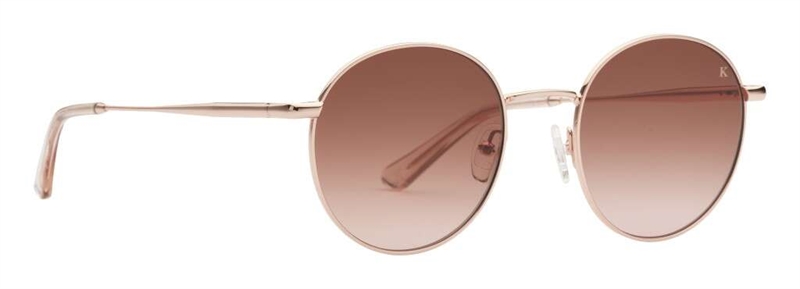 PREGO Sondrio II Solbrille (Form: Rund - Farve: Pink)