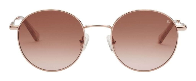 PREGO Sondrio II Solbrille (Form: Rund - Farve: Pink)