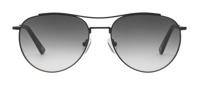 PREGO Pomezia Solbrille (Form: Pilot - Farve: Sort)