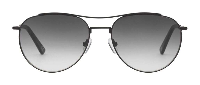 PREGO Pomezia Solbrille (Form: Pilot - Farve: Sort)