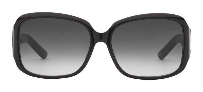 PREGO Todi Solbrille (Form: Rund - Farve: Sort)