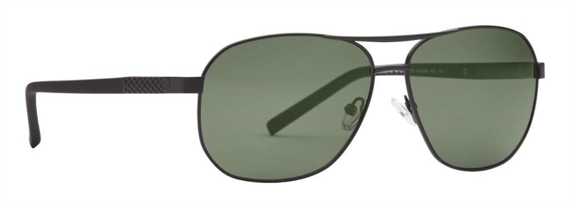 PREGO Porto Cervo Polarized Solbrille (Form: Pilot - Farve: Sort)