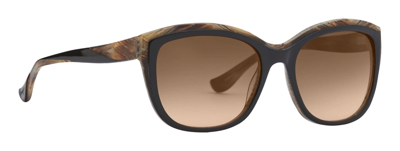 PREGO Norcia Solbrille (Form: Firkantet - Farve: Brun)