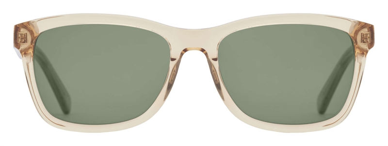 PREGO Cefalù Solbrille (Form: Wayfarer - Farve: Guld)