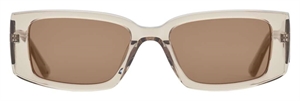 PREGO Velletri Solbrille (Form: Firkantet - Farve: Brun)