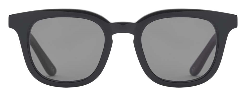 PREGO Modica Solbrille (Form: Wayfarer - Farve: Sort)