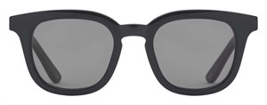 PREGO Modica Solbrille (Form: Wayfarer - Farve: Sort)