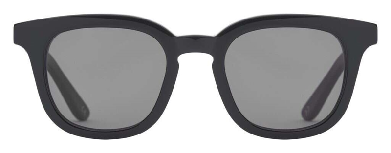 PREGO Modica Solbrille (Form: Wayfarer - Farve: Sort)