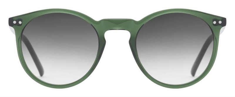 PREGO Palermo Solbrille (Form: Panto - Farve: Grøn)