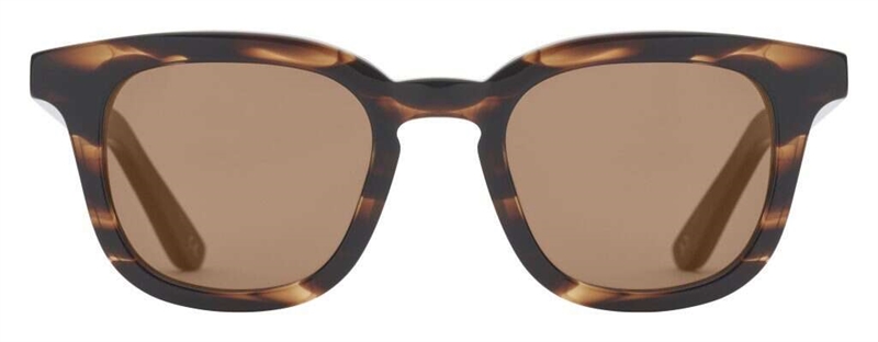 PREGO Modica Solbrille (Form: Wayfarer - Farve: Havana)