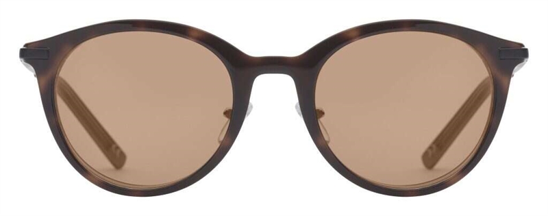 PREGO Chiusi II Solbrille (Form: Rund - Farve: Brun)