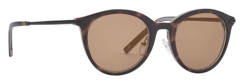 PREGO Chiusi II Solbrille (Form: Rund - Farve: Brun)