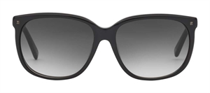 PREGO Coreca Solbrille (Form: Firkantet - Farve: Sort)