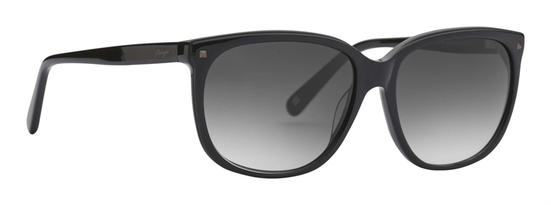 PREGO Coreca Solbrille (Form: Firkantet - Farve: Sort)