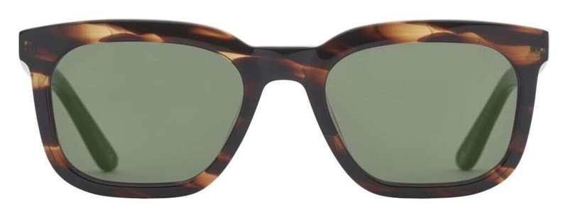 PREGO Teramo Solbrille (Form: Firkantet - Farve: Brun)