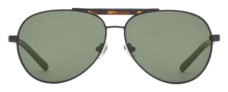 PREGO Capri Polarized Solbrille (Form: Pilot - Farve: Sort)