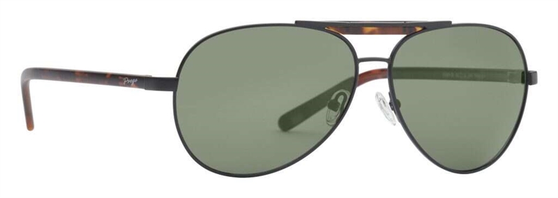 PREGO Capri Polarized Solbrille (Form: Pilot - Farve: Sort)