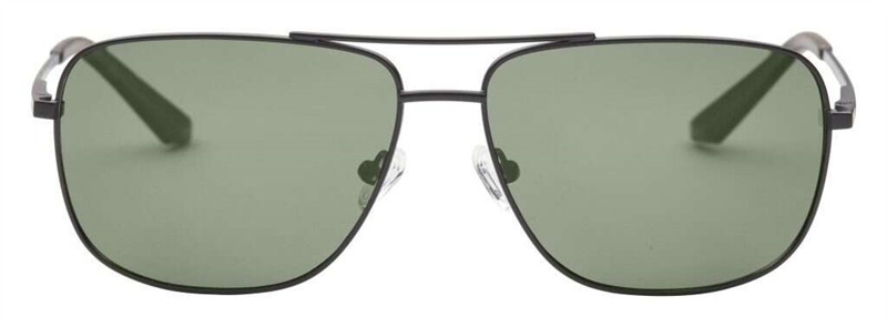 PREGO Praia a Mare Polarized Solbrille (Form: Firkantet - Farve: Sort)