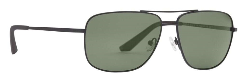 PREGO Praia a Mare Polarized Solbrille (Form: Firkantet - Farve: Sort)