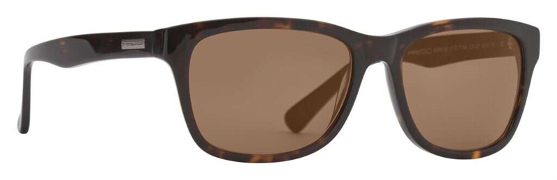 PREGO Skylet Road Solbrille (Form: Firkantet - Farve: Brun)