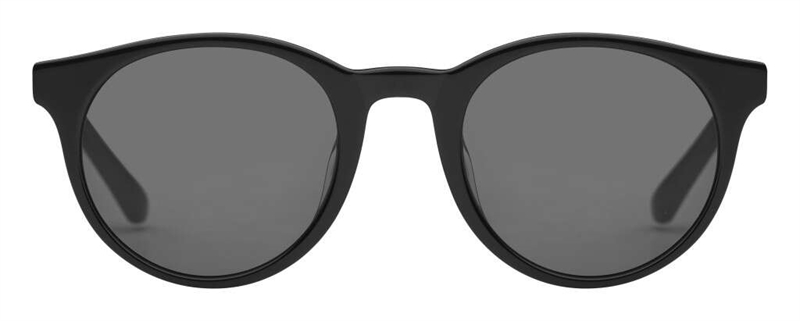 PREGO Ponza Solbrille (Form: Panto - Farve: Sort)