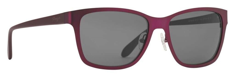 PREGO Calasetta Solbrille (Form: Firkantet - Farve: Rød)