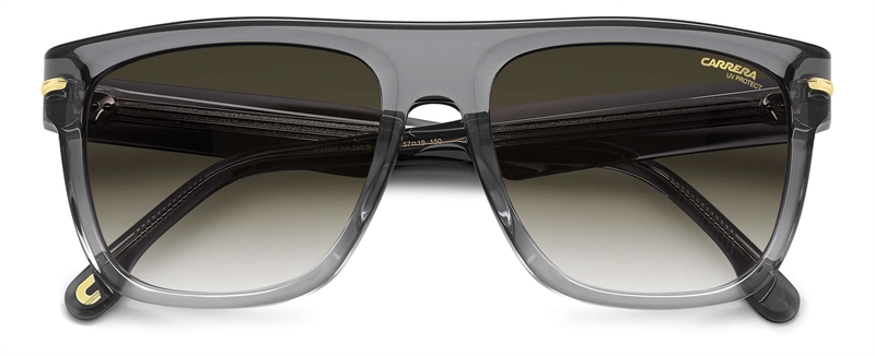 CARRERA 340/S Solbrille (Form: Andet - Farve: Grå)