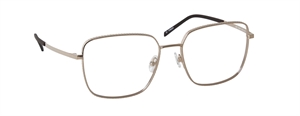 nine eyewear 2357 Brillestel (Form: Firkantet - Farve: Guld)