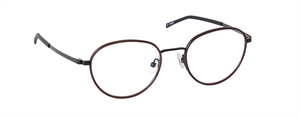 nine eyewear 2913 Brillestel (Form: Panto - Farve: Blå)