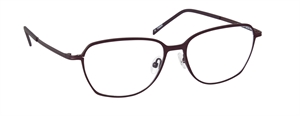 nine eyewear 2965 Brillestel (Form: Firkantet - Farve: Brun)