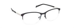 nine eyewear 2558 Brillestel (Form: Firkantet - Farve: Brun)