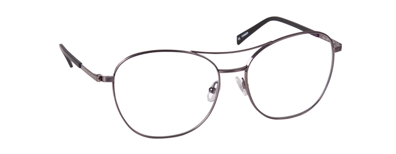 nine eyewear 2355 Brillestel (Form: Panto - Farve: Rød)