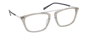 nine eyewear 2740 Brillestel (Form: Firkantet - Farve: Transparent)