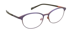 nine eyewear 2565 Brillestel (Form: Panto - Farve: Lilla)