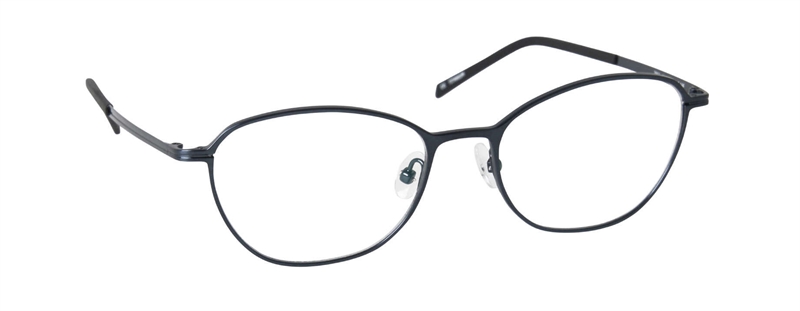 nine eyewear 2962 Brillestel (Form: Panto - Farve: Blå)