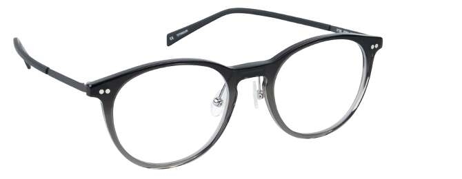 nine eyewear 2728 Brillestel (Form: Panto - Farve: Grå)