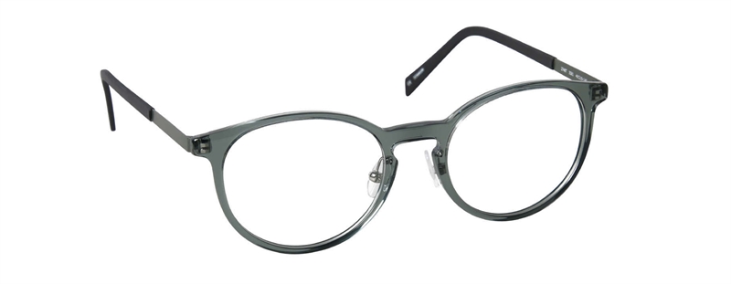 nine eyewear 2748T Brillestel (Form: Panto - Farve: Grøn)