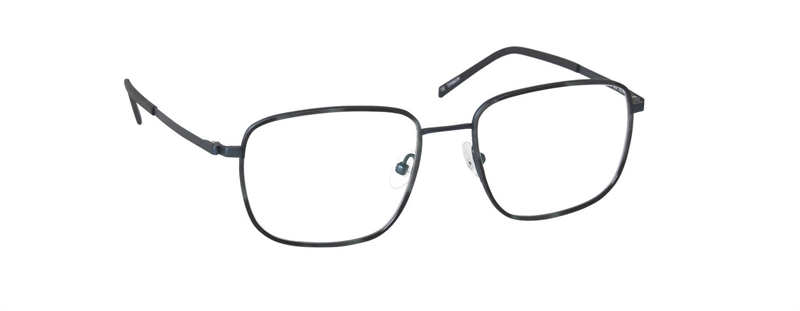 nine eyewear 2911 Brillestel (Form: Firkantet - Farve: Sort)