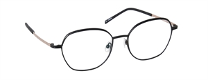 nine eyewear 2954 Brillestel (Form: Panto - Farve: Sort)