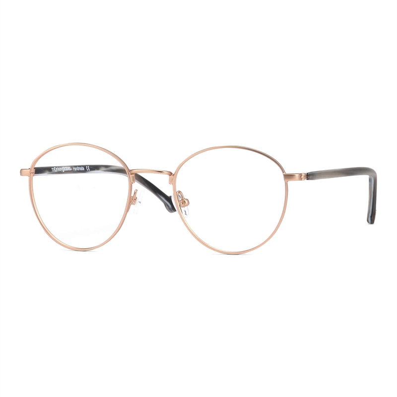 Monkeyglasses LACY Brillestel (Form: Rund - Farve: Guld)