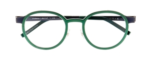 ProDesign ALUTRACK 1 Brillestel (Form: Panto - Farve: Grøn)