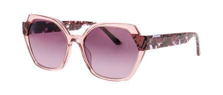 ProDesign SOL 1 S Solbrille (Form: Firkantet - Farve: Pink)