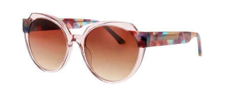 ProDesign SOL 2 S Solbrille (Form: Rund - Farve: Pink)